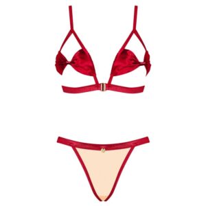 OBSESSIVE – RUBINESA SET DE DOS PIEZAS S/M – S/M