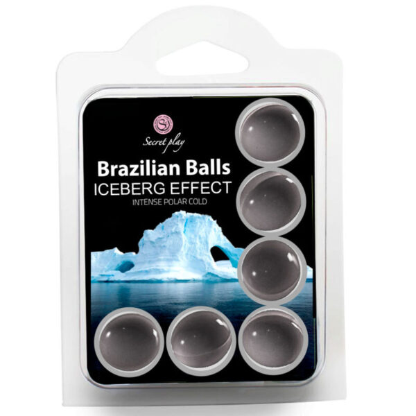 Mercadox JOGO SECRETO CONJUNTO 6 BOLAS BRASILEIRAS EFEITO ICEBERG