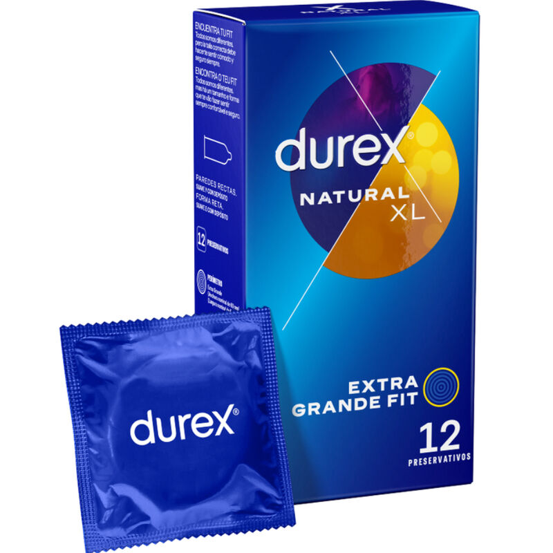 Mercadox DUREX - NATURAL XL 12 UNIDADES