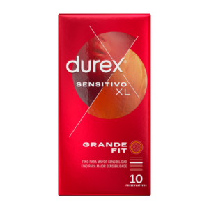 DUREX – PRESERVATIVOS SENSITIVE XL 10 UNIDADES