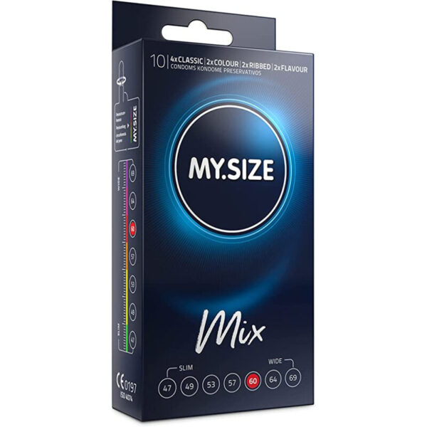 Mercadox Preservativos MY SIZE MIX 60 MM 10 UNIDADES
