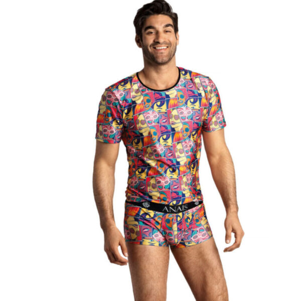 Mercadox ANAIS MEN - COMICS T-SHIRT S
