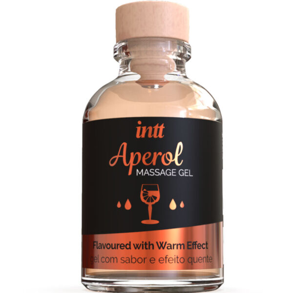 Mercadox INTT MASSAGE & ORAL SEX - GEL DE MASSAGEM APEROL EFEITO DE CALOR INTENSO