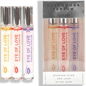 EYE OF LOVE – EOL PHR PARFUM 10ML SET/3 – BRILHANTE DA MANHÃ, UM AMOR, DEPOIS DA ESCURIDÃO