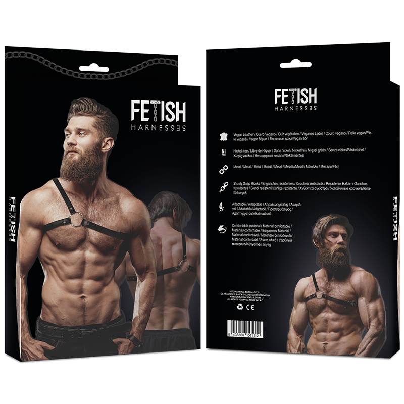 ATITUDE DE SUBMISSÃO DE FETICHE - ARN S ECO COURO OMBRO DE HOMEM CRUZADO - Image 3