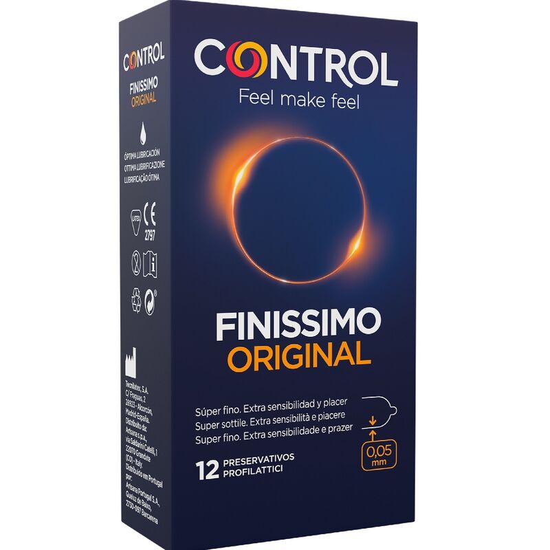 Mercadox CONTROL - FINISSIMO CONDOMS 12 UNITS