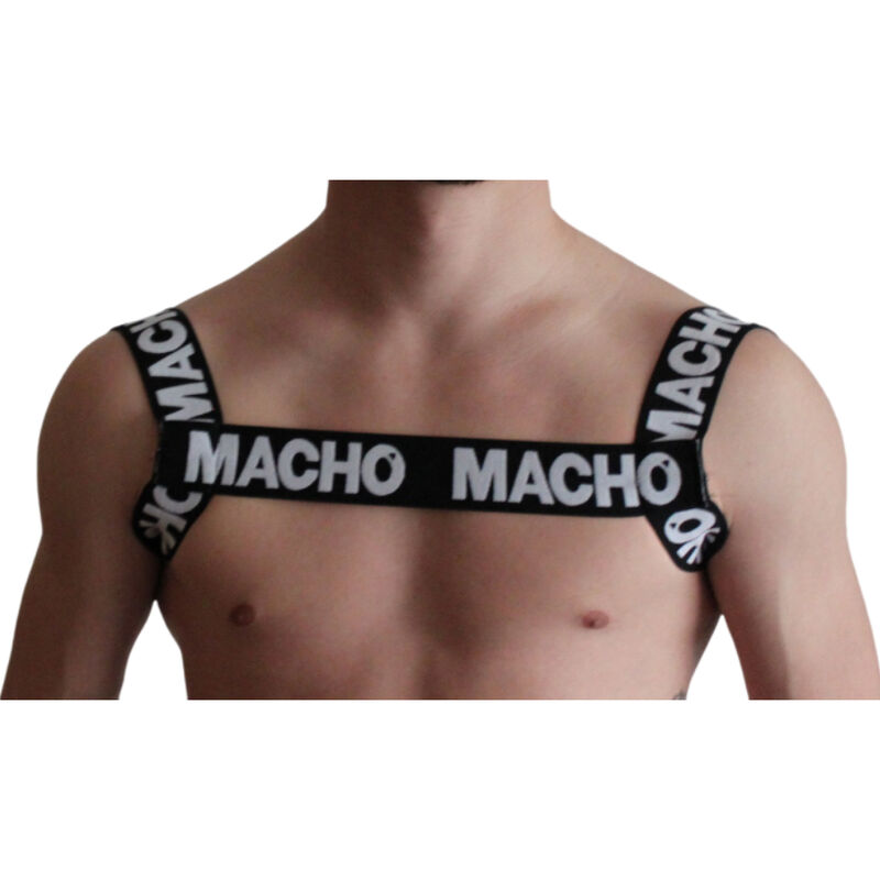 Mercadox MACHO - ARNÊS DUPLO PRETO