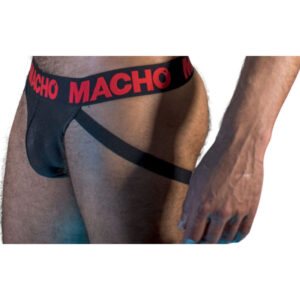 MACHO – MX26X2 JOCK PRETO/VERMELHO S