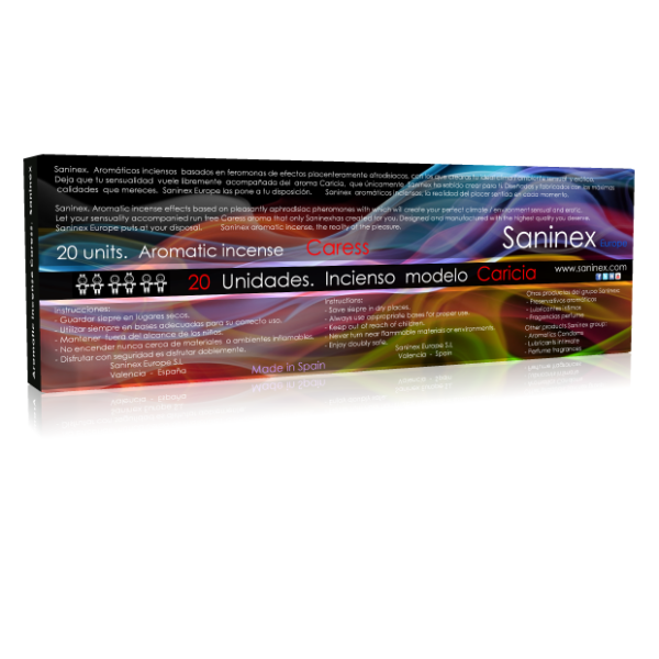 Mercadox SANINEX FRAGANCE - AROMATIC INCENSE CARICIA 20 STICKS