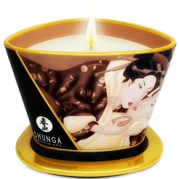 Mercadox SHUNGA - MINI CARESS BY CANDELIGHT VELA DE MASSAGEM DE CHOCOLATE 170 ML