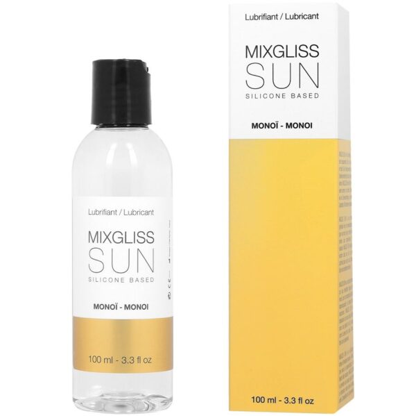 Mercadox MIXGLISS - LUBRIFICANTE À BASE DE SILICONE AROMA MONOI 100ML