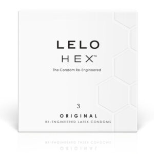 Mercadox LELO HEX PRESERVATIVE BOX 3 UNITS