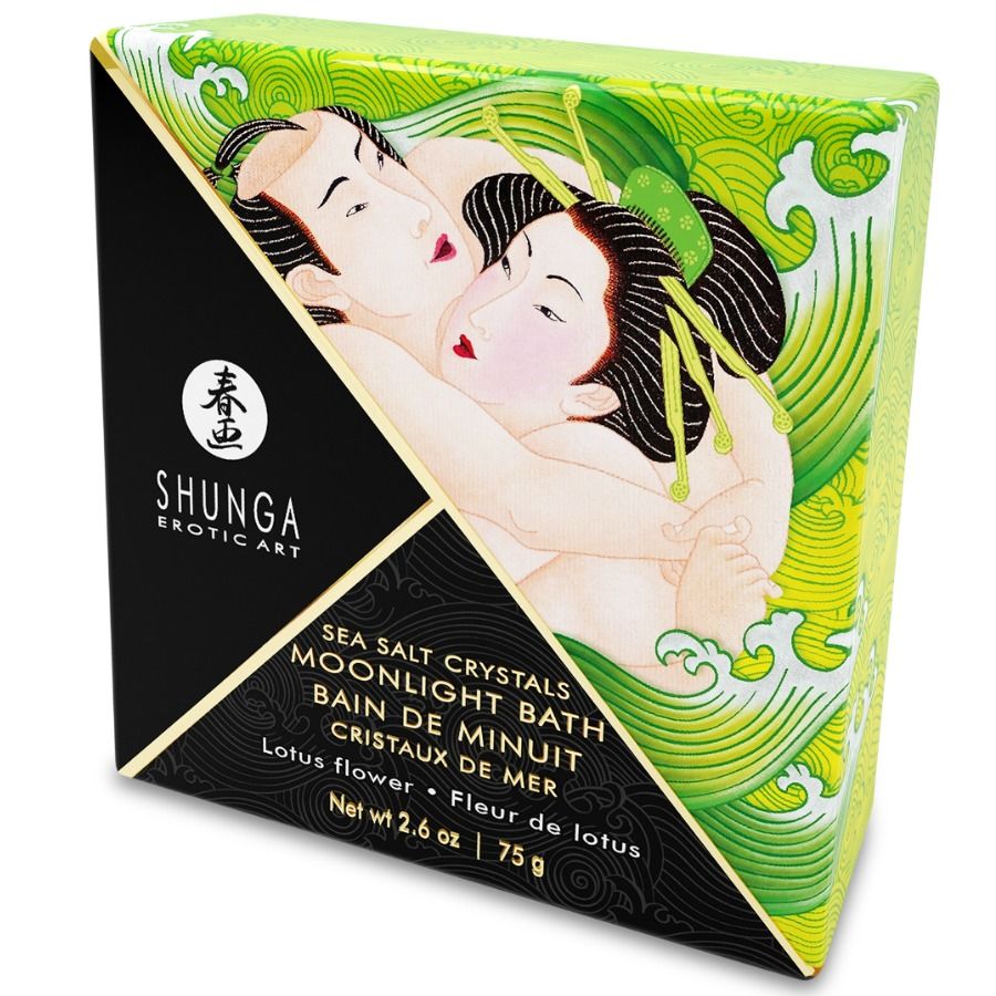 Mercadox SHUNGA - SAIS DE BANHO PERFUMADOS DE LÓTUS 75 GR