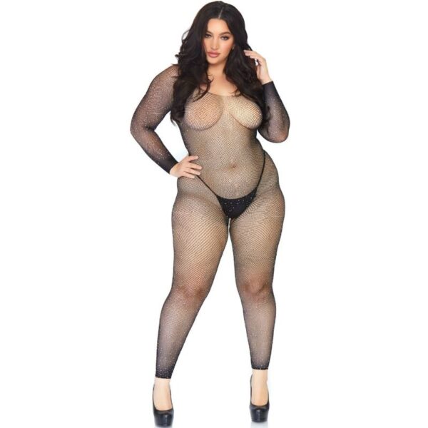 Mercadox LEG AVENUE - MEIA CORPORAL CRISTALIZADA 1X-2X