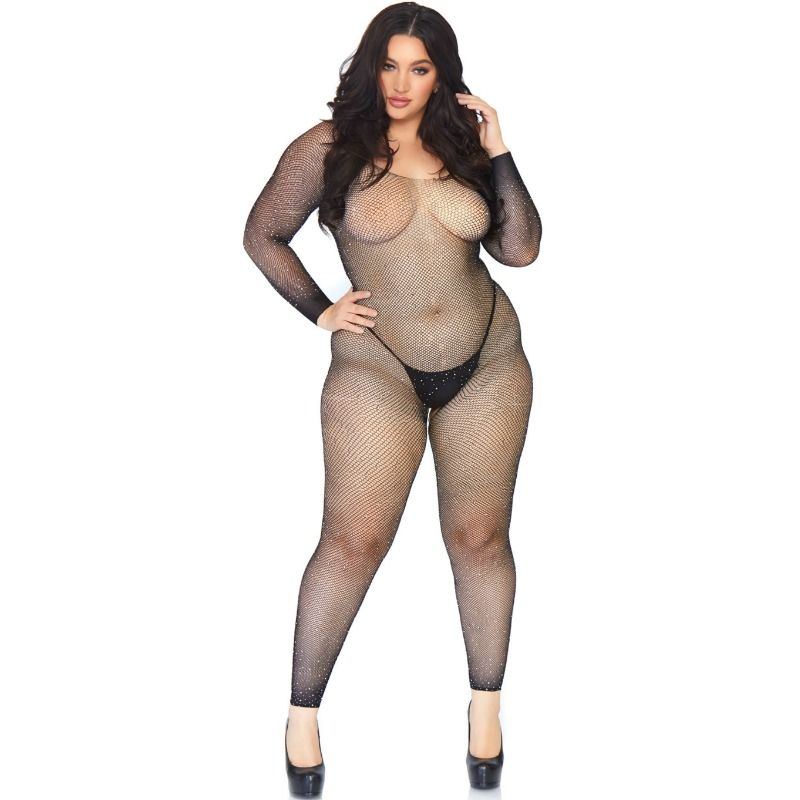 Mercadox LEG AVENUE - MEIA CORPORAL CRISTALIZADA 1X-2X