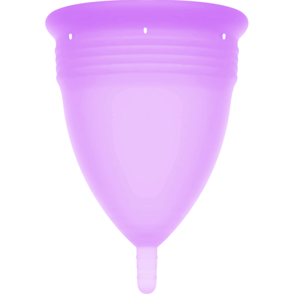 COPA MENSTRUAL STERCUP TAMANHO L COR ROXO SILICONE FDA - Image 3