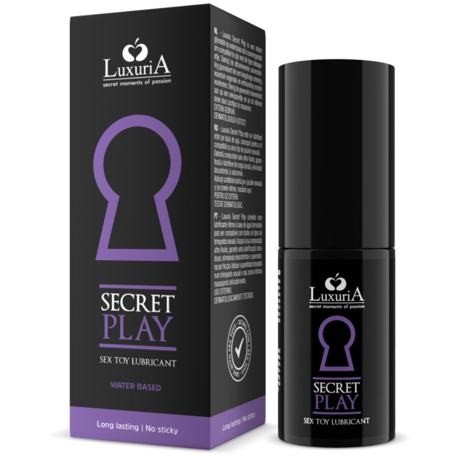 Mercadox LUXURIA SECRET PLAY SEX TOYS LUBRIFICANTE 30 ML