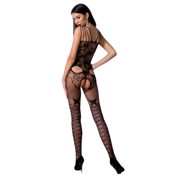 Mercadox PASSION - WOMAN BS076 BODYSTOCKING TAMANHO ÚNICO PRETO