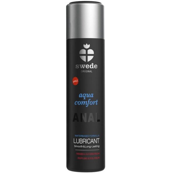 Mercadox SWEDE - AQUA COMFORT LUBRIFICANTE À BASE DE ÁGUA ANAL 60 ML