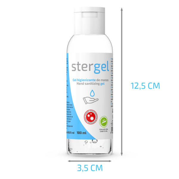 STERGEL HIDROALCOHOLICO DESINFETANTE COVID-19 100ML - Image 2