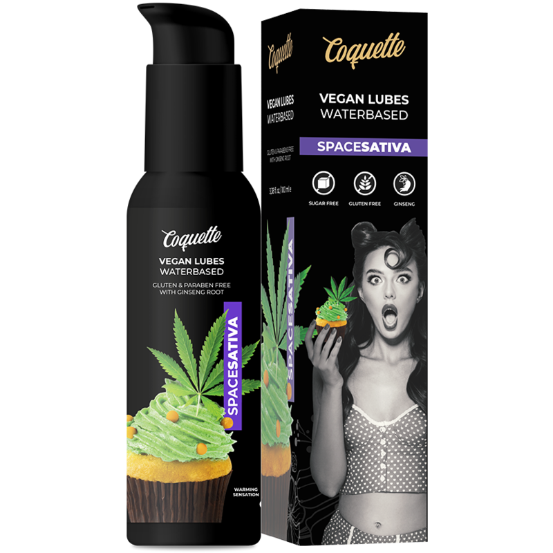 Mercadox COQUETTE CHIC DESIRE - LUBRIFICANTE PREMIUM EXPERIENCE VEGAN SPACE SATIVA 100 ML