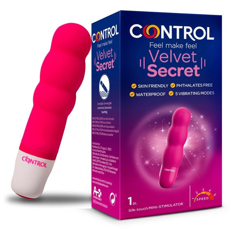 Mercadox MINI ESTIMULADOR SECRETO DE CONTROLE DE VELUDO