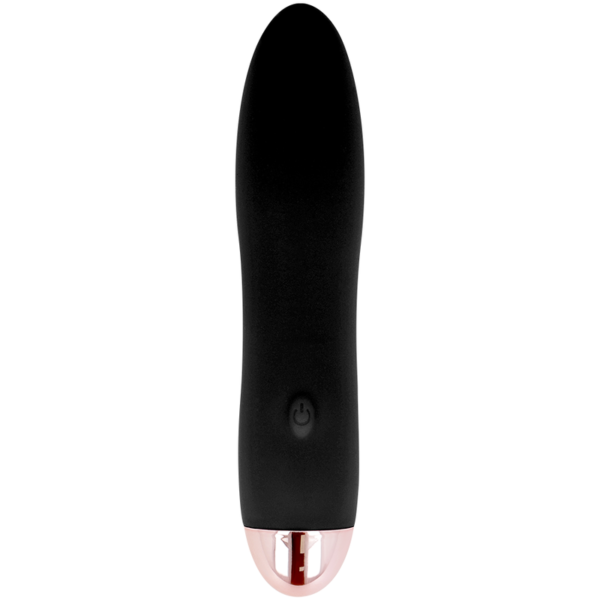 VIBRADOR RECARREGÁVEL DOLCE VITA QUATRO PRETO 7 VELOCIDADES - Image 2