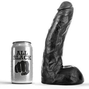 ALL BLACK DONG 22CM