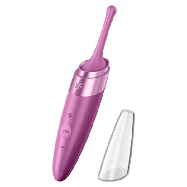Mercadox SATISFYER TWIRLING ALEGRIA CLIT PONTA ESTIMULANTE - FÚCHSIA