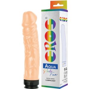 PRIDE – EROS AQUA LGBT PRIDE DILDO E LUBRIFICANTE À BASE DE ÁGUA