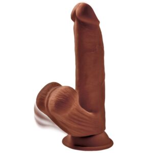 KING COCK PLUS 3D BOOLING COCK BALANCE 24,5 CM – MARROM