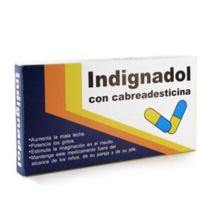 DIABLO GOLOSO – CAIXA DE MEDICAMENTOS INDIGNADOL