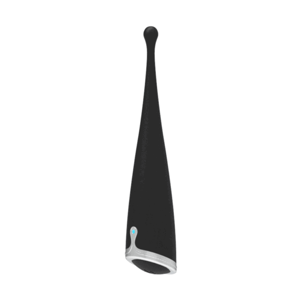 Mercadox BRILLY GLAM - VIBRADOR CLITÓRICO ORGASMICO  SPOT VIBE PRETO SILICONE