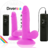 DIVERSIA FLEXÍVEL VIBRATÓRIO 17 CM - ROXO - Image 2