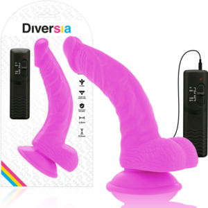 DIVERSIA VIBRAÇÃO FLEXÍVEL DIVERSIA 21,5 CM – ROXO