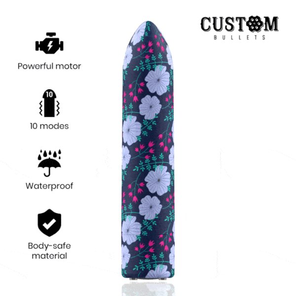 Mercadox CUSTOM BULLETS - PERSONALIZADAS BALAS RECARREGÁVEIS PRIMAVERA 10 INTENSIDADES