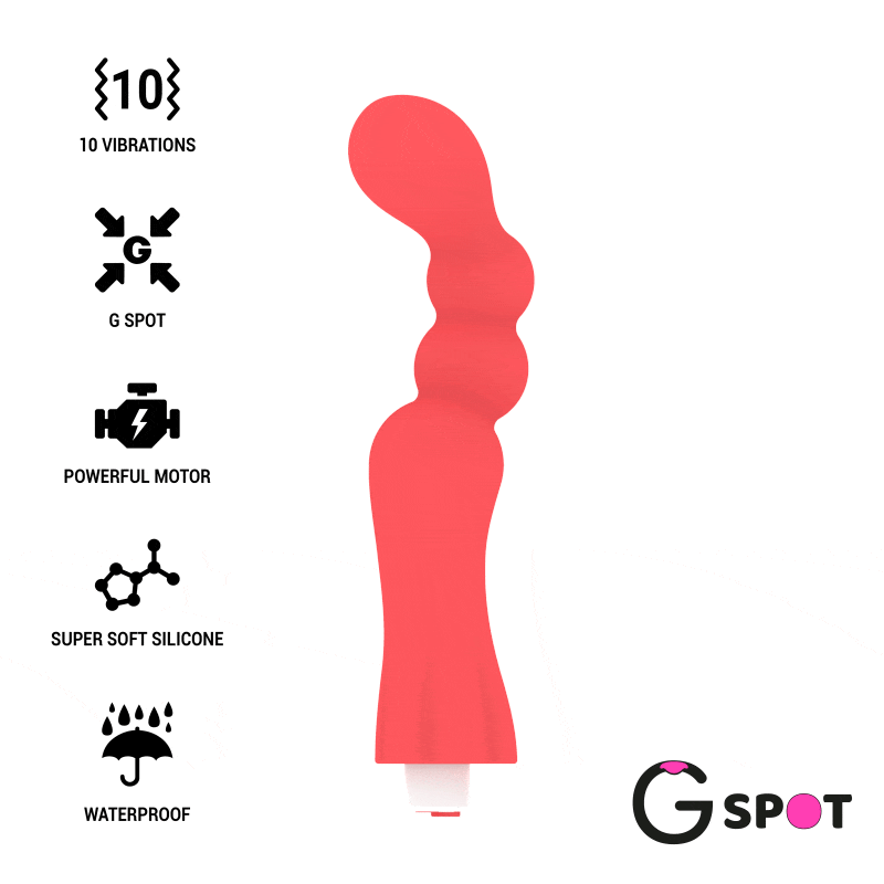 Mercadox G-SPOT- GOHAN G-SPOT VIBRADOR LUZ VERMELHA