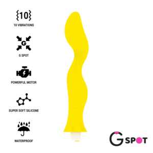 G-SPOT- PONTO G GAVYN VIBRADOR AMARELO