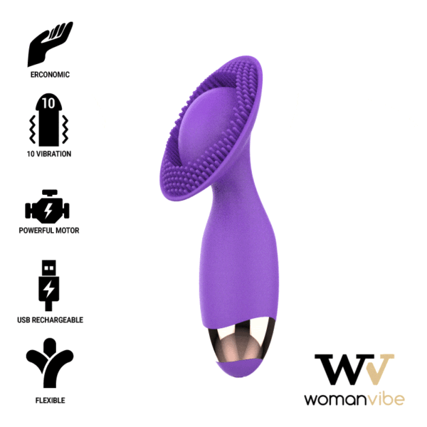 Mercadox WOMANVIBE - SILICONE RECARREGÁVEL DE ESTIMULADOR DE CACHORRO