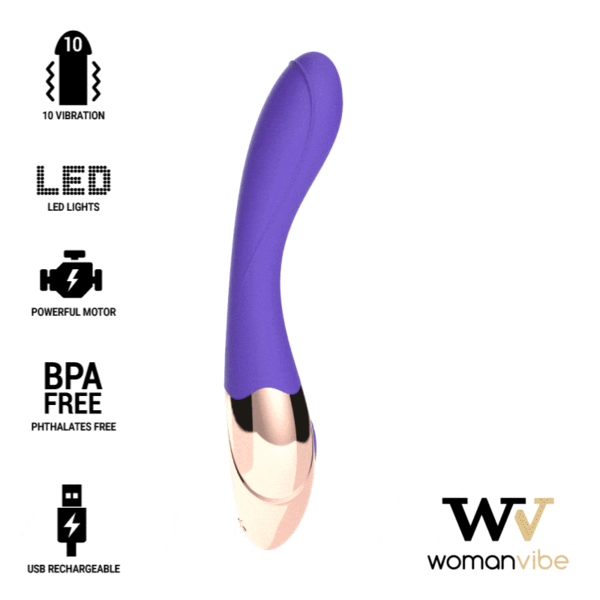 Mercadox WOMANVIBE - SUNNY SILICONE VIBRADOR RECARREGÁVEL