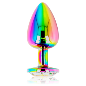 OHMAMA – PLUG ANAL CÍRCULO IRIDESCENTE – TAMANHO L