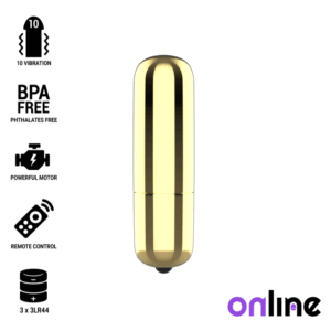 MINI BULLET VIBE ONLINE – DOURADO