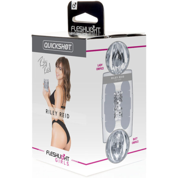 FLESHLIGHT QUICKSHOT RILEY RED VAGINA E BUTT - Image 2