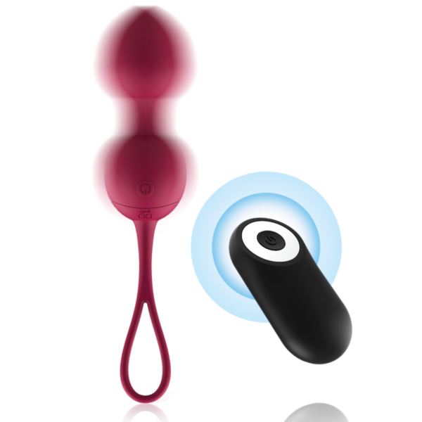 CONTROLE REMOTO CICI BEAUTY PREMIUM SILICONE 3 VIBRANTES KEGEL BEADS - Image 3