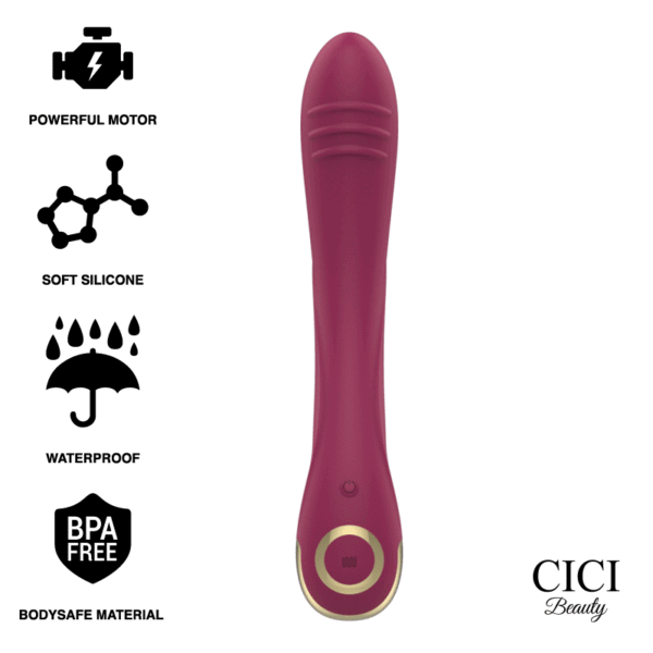 Mercadox CICI BEAUTY- PREMIUM SILICONE G-SPOT VIBRADOR