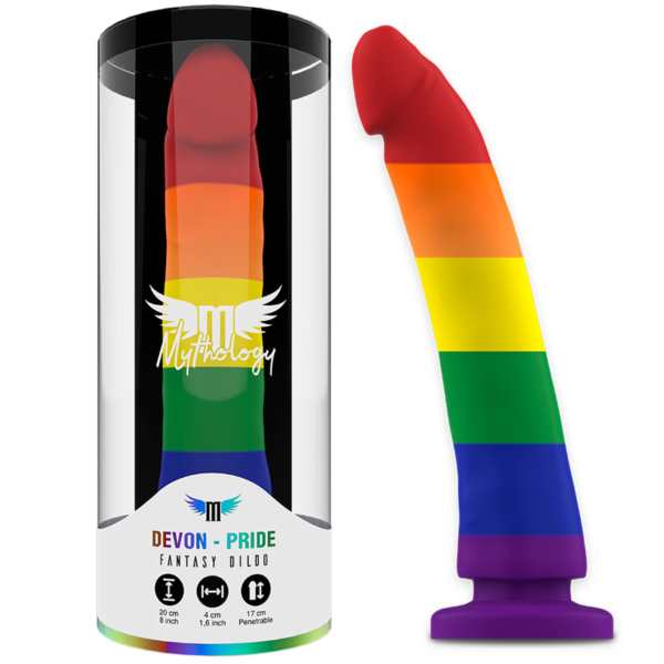 MYTHOLOGY DEVON PRIDE DILDO L - Image 2