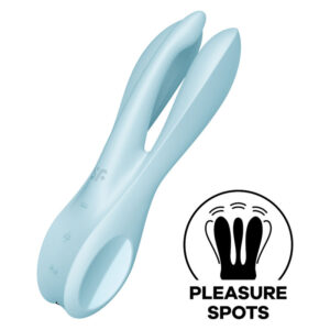 SATISFYER THREESOME 1 VIBRADOR – AZUL