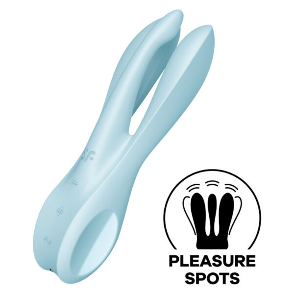 Mercadox SATISFYER THREESOME 1 VIBRADOR - AZUL