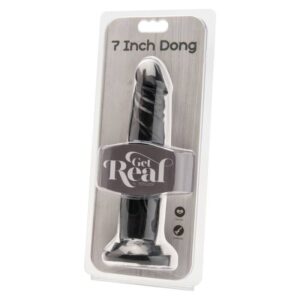 GET REAL – DONG 18 CM PRETO