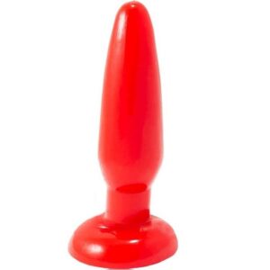 PLUG ANAL PEQUEÑO ROJO 15CM